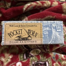 Vintage Case XX Knives Pocket Worn Cheetah Cub Ref No. 00727 Box Only No Knife picture