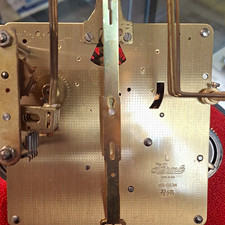 Hermle 451-053H 85 Cm  Mechanical Clock Movement Mechanism Brass Gold picture