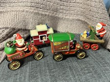 North Pole Vintage Hallmark Ornaments 1979, 1981, 1983 and 1989 lot picture