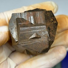 CRYSTAL OF PYRITE - IRON CROSS TWIN FROM COLOMBIA 132 gram / 4.656 oz picture