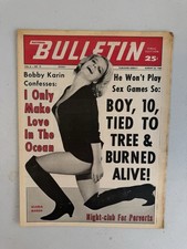 1969 August 25th National Bulletin Newspaper, Gloria Marsh  (VRN4) picture