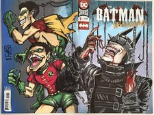 Batman Who Laughs #1 - Blank Sketch Variant w/2-Cvr Original Art by Jamie Warner picture