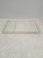 Vintage Compartment Tray Pressed Glass  11