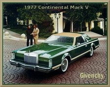 1977 Lincoln Continental MARK V Givenchy, Toolbox - Refrigerator Magnet, 42 MIL picture