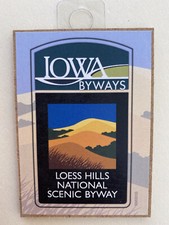 Iowa Loess Hills National Scenic Byway Souvenir Magnet, 2.5” X 3.5” Souvenir picture