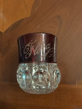 EAPG Adams Glass Xlcr Ruby Flash Kings Crown Thumbprint Spooner Worlds Fair 1893 picture