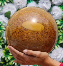 Large 230MM Marriam Jasper (Calligraphy Stone ) Stone Chakra Metaphysical Sphere picture