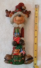 Vintage Hobo Santa Claus Bear Decor for the Holidays. Pre-owned picture