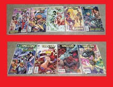 LOT of 9 AME-COMI GIRLS DC Comics Lot Signed by JB Meyers, S. Green, J Palmiotti picture