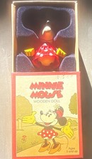 Vintage-Style Disney Minnie Mouse Wooden Doll by Schylling - Retro Collection picture