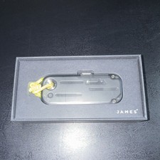 The James Brand The Palmer Clear Utility Knife – Charcoal / Electric Green - New picture