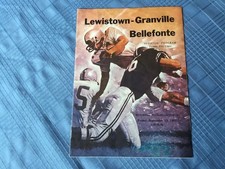 Sept . 13, 1968 Lewistown-Granville vs Bellefonte H. S. Football Program PA picture