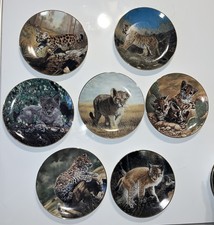 🐾 Charles Fracé – “Small Wonders of the Wild” 7-Plate Collector Set 8.5” picture
