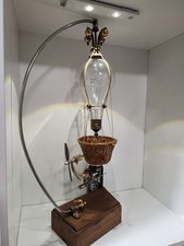 Steampunk Inspired Handcrafted Hot Air Balloon Sculpture(not a Lamp picture