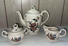 RARE Vtg Villeroy & BOCH ALT STRASSBURG Teapot/ Coffee Pot SET Beautiful picture
