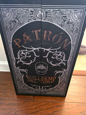 Patrón Guillermo Del Toro Collectible Display Box Set with Skull Decanter picture