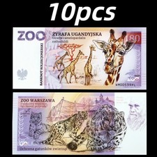 2026 Warsaw Zoo Art Ploymer, 10Pcs Poland 120 Collection Ploymer, UNC picture