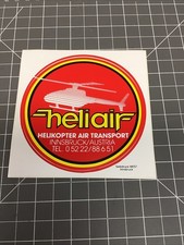 Original Heliair Austria Air Transport Helicopter Decal New JJ-5 picture