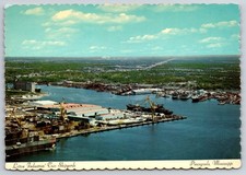 Pascagoula Mississippi Litton Industries Two Shipyards Continental Postcard picture