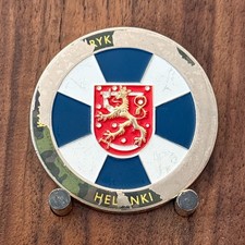 Finland Helsinki Guard Jaeger Regiment Sergeant Major Challenge Coin  1#43 picture