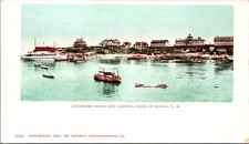 Appledore Hotel & Landing Isles Of Shoals NH Copr 1901 Vintage Postcard TP15-10 picture