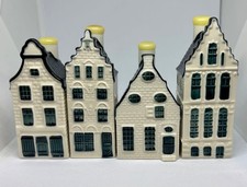 KLM Royal Dutch Airlines  Miniature House No. 30, 32, 39, 52 Empty Bottle picture
