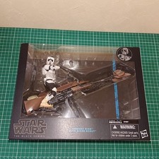 Star Wars 6-Inch Black Series DX Scout Trooper & Speeder Bike picture
