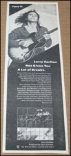 1978 Larry Carlton Print Ad Self Titled Album Advertisement Clipping 4