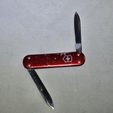 Victorinox Ambassador Swiss Army knife Red Used Victoria Rostfrei 70s picture