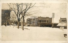 1913 Prescott AZ Arizona Downtown Snow Storms RPPC Photo Postcard COPY picture