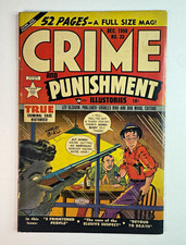 Crime and Punishment #33 1950 Golden Age Lev Gleason Charles Biro Bob Wood G/VG- picture