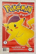 Pokémon Surf's Up, Pikachu #1 Manga Comic Book Pikachu Toshihiro Ono VIZ picture