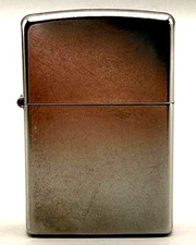 Vintage 2015 Zippo Windproof Lighter Black Ice High Polish Chrome Finish NOS picture
