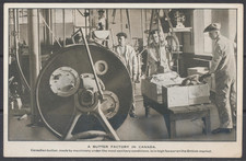 1910s Canada/UK ~ A Butter Factory in Canada ~ In High Favour on British Market picture