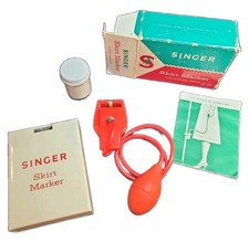 1940 Singer USA SS-501R Skirt Marker Hem Line Maker Orig Box Manual Included picture