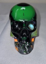 Larger SKULL with multiple layers Epoxy Resin One Of A Kind ART picture