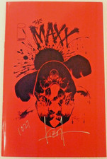 The Maxx Ashcan #1 Red Ed. #1027/1500 NM Signed by Sam Kieth Image Comics picture
