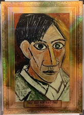 2021 Pieces of the Past “1907 Self Portrait” by Pablo Picasso. #227. True 1/1 picture