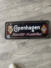 Copenhagen Snuff Metal Sign 24” X 9” picture