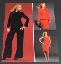 2008 Print Ad Fashion Lady Legs Heels Blonde Gorgeous Red Dress Feminine Smooth picture