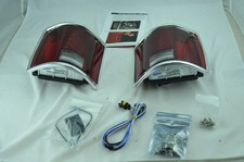 1973-1987 Chevy GMC C10 K5 BLAZER SUBURBAN LED TAIL LIGHTS with CHROME picture