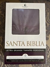 Santa Biblia Letra Grande Tamaño Personal-Holy Bible Spanish Edition Large Print picture