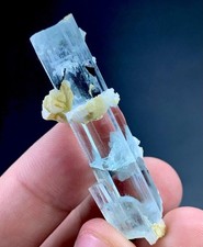 56 Carat Aquamarine Crystal Specimen From Pakistan  picture