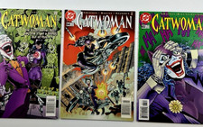 DC Catwoman #63, #64 & #65 Joker Complete Set 1999 Lot (Joker & Bondage Covers picture