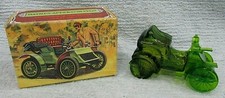 Avon Glass Haynes Apperson 1902 Car Full Tai Winds After Shave Decanter FREE SH  picture