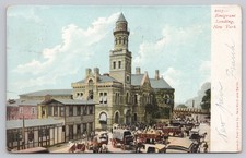 1905 Emigrant Landing New York City Postcard Souvenir Post Card Co picture