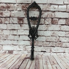 Victorian Tall Metal Lamp Finial Ornate Antique Decorative Lamp Topper picture