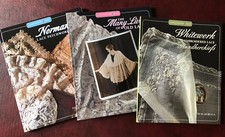 SPECIAL PRICE 3 Connoisseurs Guides: Normandy Lace, Whitework, Stories picture