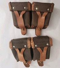 Pair of Russian Mosin Nagant 7.62x54 M91/30 Rifle Ammo Pouches Pouch Qty 2 picture
