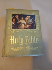 Vintage Holy Bible Catholic Heirloom Edition Bible 1969 Hardcover   picture